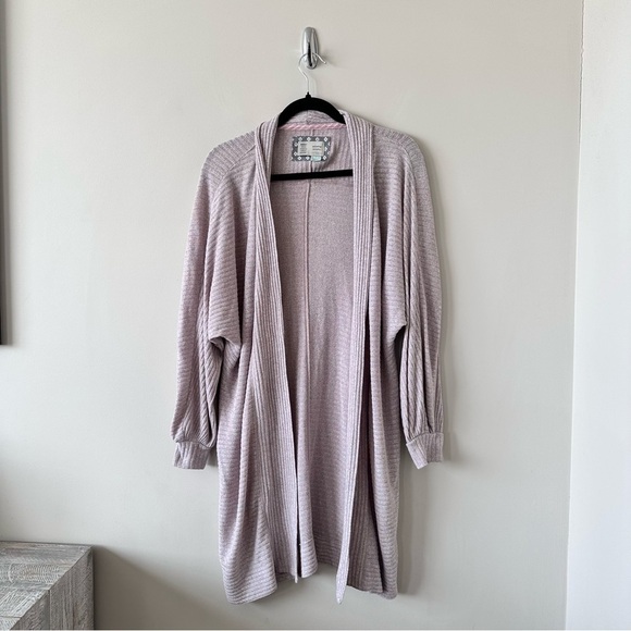 ANTHROPOLOGIE-SATURDAY Sunday Acadia Midi Open Cardigan (Size:Small) - Picture 8 of 10